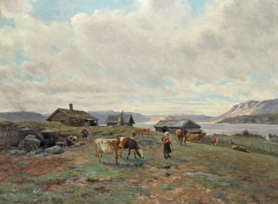 Atmosphère matinale à Holmvassbu - Christian Eriksen Skredsvig