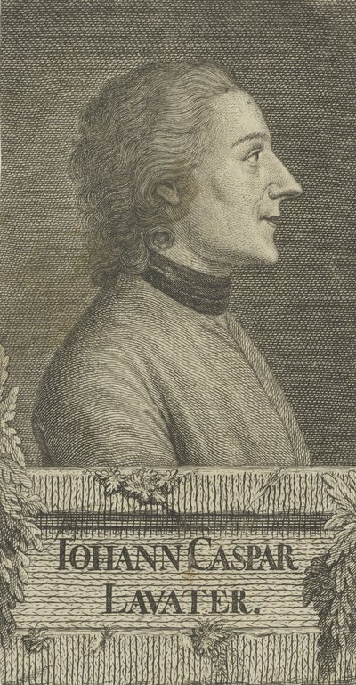 Portrait du poète et physiognomiste Johann Kaspar Lavater 1741-1801, 1773 - Christian Friedrich Fritzsch