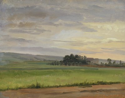 Un champ de maïs près de Dresde, 1833 - Christian Friedrich Gille