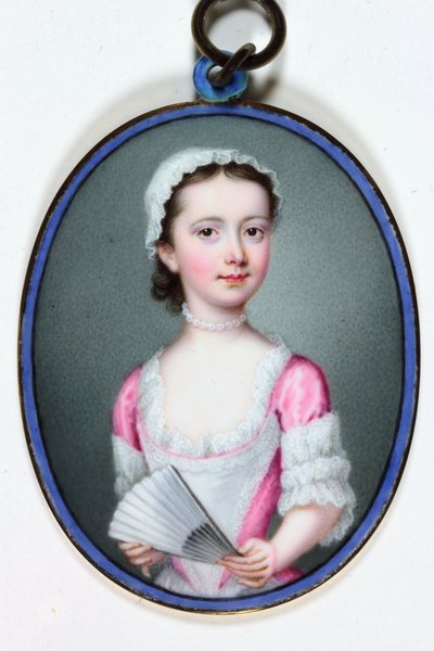 Lady Henrietta Cavendish Bentinck, plus tard Comtesse de Stamford, 1741 - Christian Friedrich Zincke