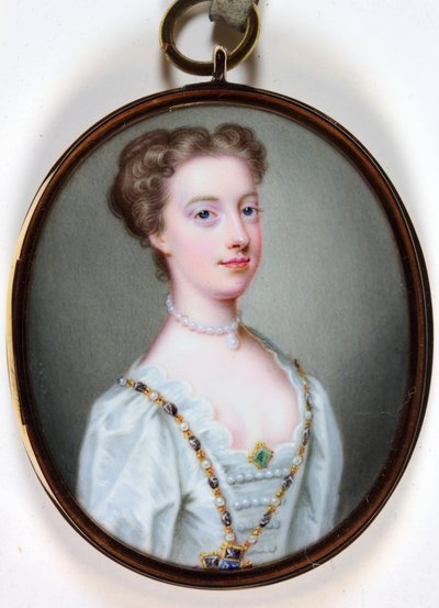 Lady Margaret Cavendish Holles Harley - Christian Friedrich Zincke
