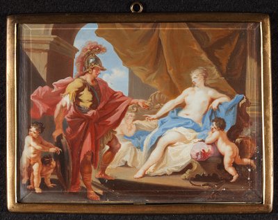 Mars und Venus - Christian Friedrich Zincke