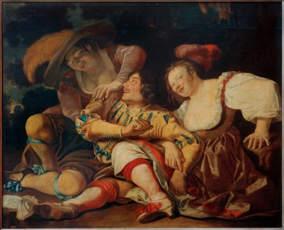 Le fils prodigue chez les prostituées - Christian Gillisz. van Couwenbergh