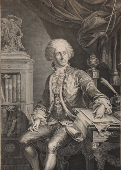 Portrait du prince Alexandre Mikhaïlovitch Belosselsky-Belozersky - Christian Gottlieb Schultze