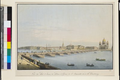 Vue du pont Saint-Isaac, de l