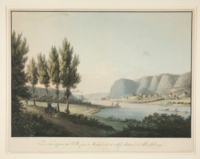 Vue de Niedersparr sur l - Christian Gottlob Hammer