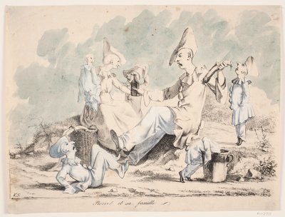 "Pierrot et sa famille" - Christian Holm