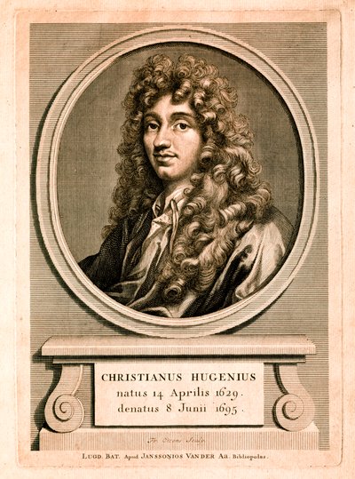 Portrait de Christiaan Huygens (gravure) - Christian Huygens