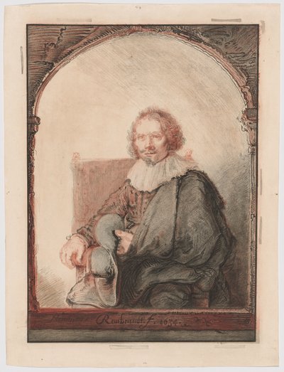Portrait of a Man in an Armchair, from Collection d