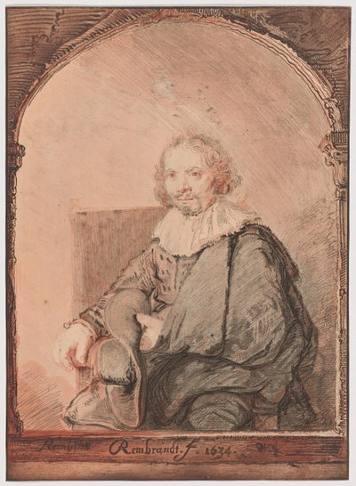 Portrait of a Man in an Armchair, from Collection d