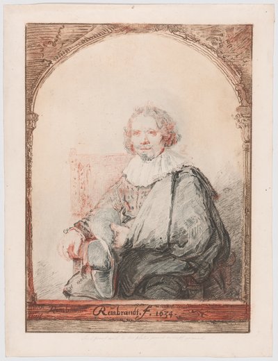 Portrait of a Man in an Armchair, from Collection d