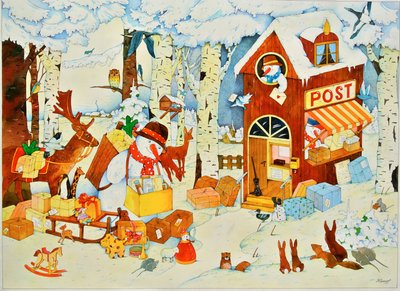 Poste de Noël, 2001 - Christian Kaempf