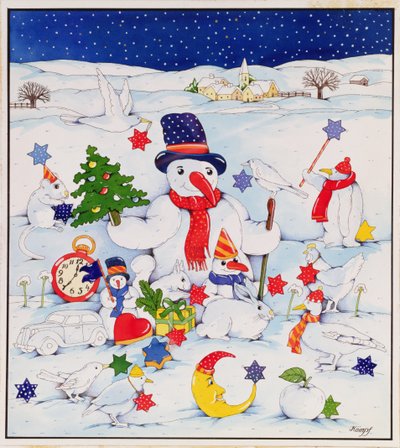Bonhomme de neige et amis - Christian Kaempf