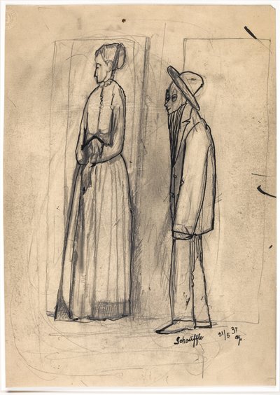 "Une mère avec son fils épileptique" - Christian Kongstad Petersen