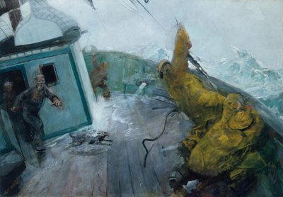 Tous les hommes sur le pont - Christian Krohg