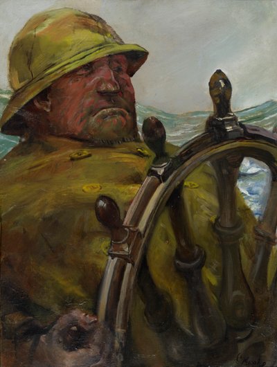 À la barre - Christian Krohg