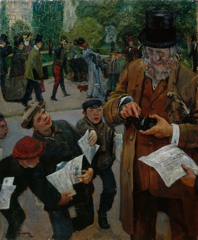 Garçons de journaux - Christian Krohg