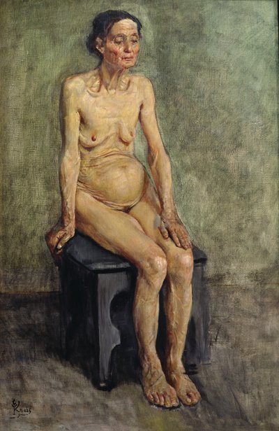 Vieille femme - Christian Krohg