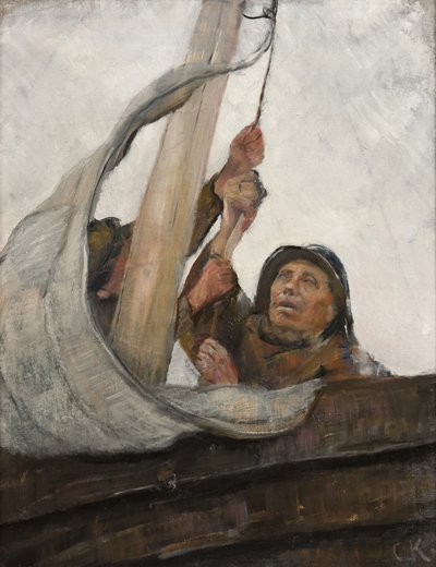 Appareillage, c.1900 - Christian Krohg