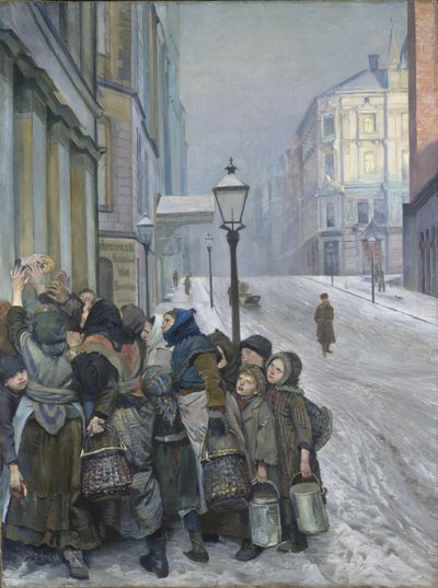 Lutte pour la survie - Christian Krohg