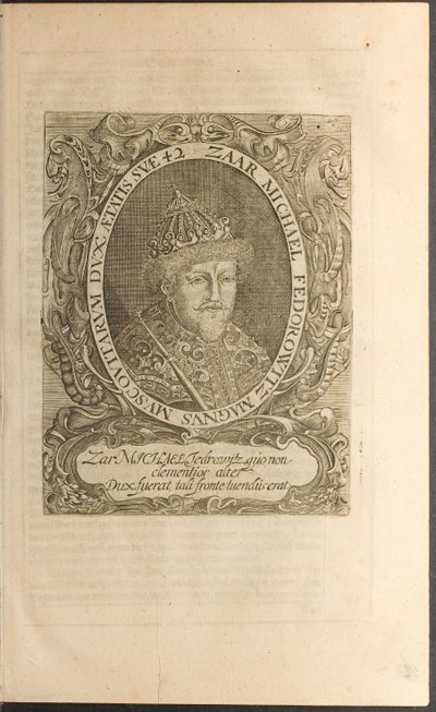 Portrait du tsar Michel Ier Fiodorovitch - Christian Lorenzen Rothgiesser