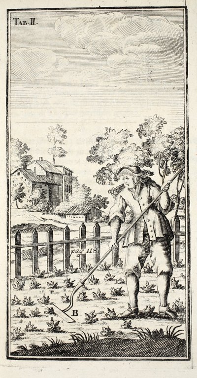 Jardinier binant, publié à Erfurt en Thuringe, 1753-55 - Christian Reicharts