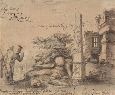 Allégorie de la transience de la vie, 1618 - Christian Richter