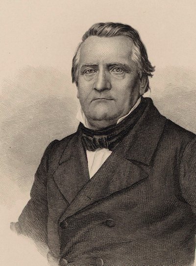 Portrait du compositeur Franz Lachner 1803-1890 - Christian Riedt