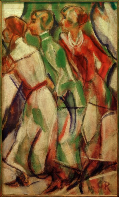 Jeunes filles (Trois filles) - Christian Rohlfs