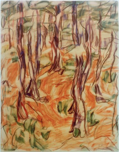 Hêtres au printemps - Christian Rohlfs