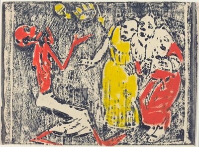 La Mort en Jongleur, 1918-1919 - Christian Rohlfs