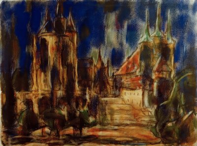 Erfurt (Cathédrale et église Saint-Séverin) - Christian Rohlfs