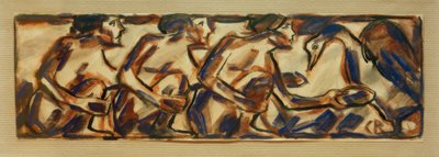Frise de figures - Christian Rohlfs