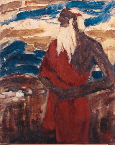 Moïse contemplant la Terre promise - Christian Rohlfs