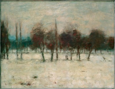 Arbres fruitiers sous la neige - Christian Rohlfs