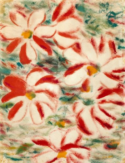 Fleurs rouges - Christian Rohlfs