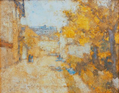 Rue à Weimar (Ruelle à Ehringsdorf) - Christian Rohlfs
