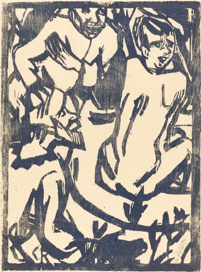 Suzanne et les vieillards - Christian Rohlfs