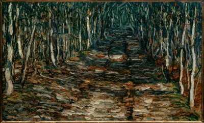 Chemin forestier vers Erling - Christian Rohlfs