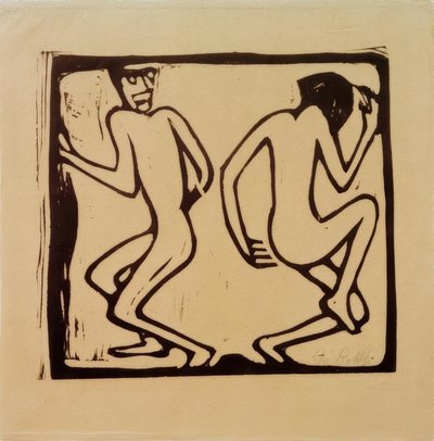 Deux danseurs - Christian Rohlfs