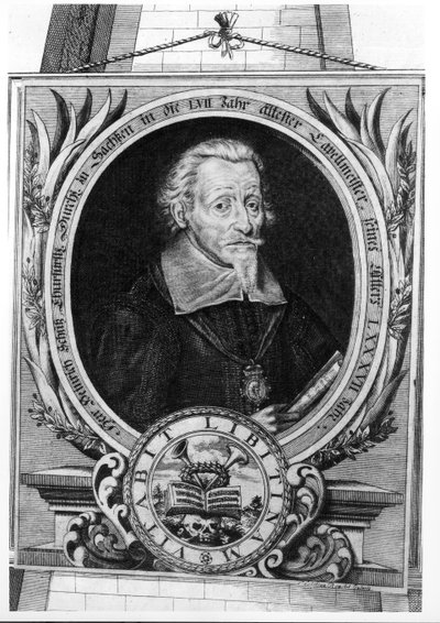 Portrait de Heinrich Schutz (1585-1672) - Christian Romstedt or Romstet