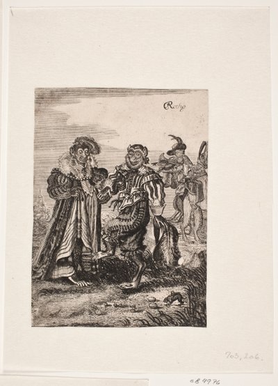 Couple de singes dansant - Christian Rothgiesser