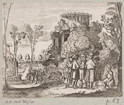 Illustration de Adam Olearius, « Persianischer Rosenthal von einem Sinnreichen Poeten Schich Saadi [...] », Schleswig 1660 - Christian Rothgiesser