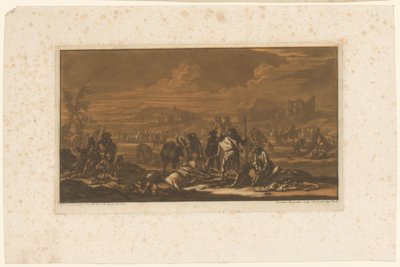 Blessés sur le champ de bataille - Christian Rugendas