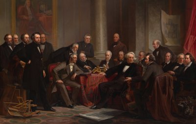 Les hommes du progrès - Christian Schussele