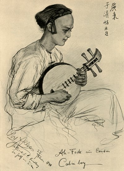 Mousse Ah-Fook à bord du SS Knivsberg, 1898 - Christian Wilhelm Allers