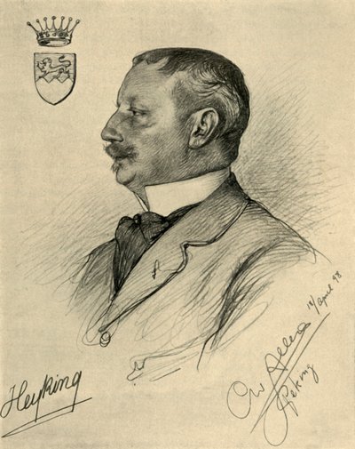 Edmund von Heyking, Pékin, 1898 - Christian Wilhelm Allers