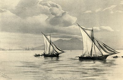 Dans la baie de Naples, 1898 - Christian Wilhelm Allers