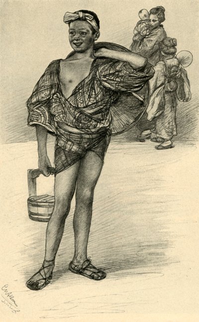 Garçon japonais, 1898 - Christian Wilhelm Allers