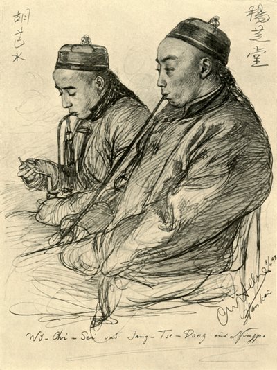 Wu-Chi-Sei et Jang-Tse-Dong de Ningpo, 1898 - Christian Wilhelm Allers